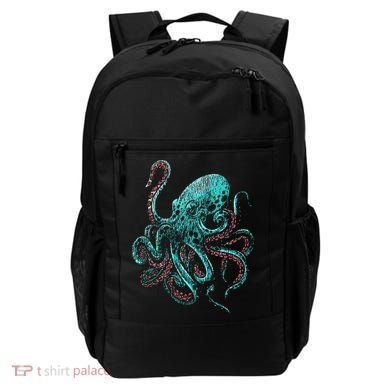 Funny Kraken Octopus Gift Backpack