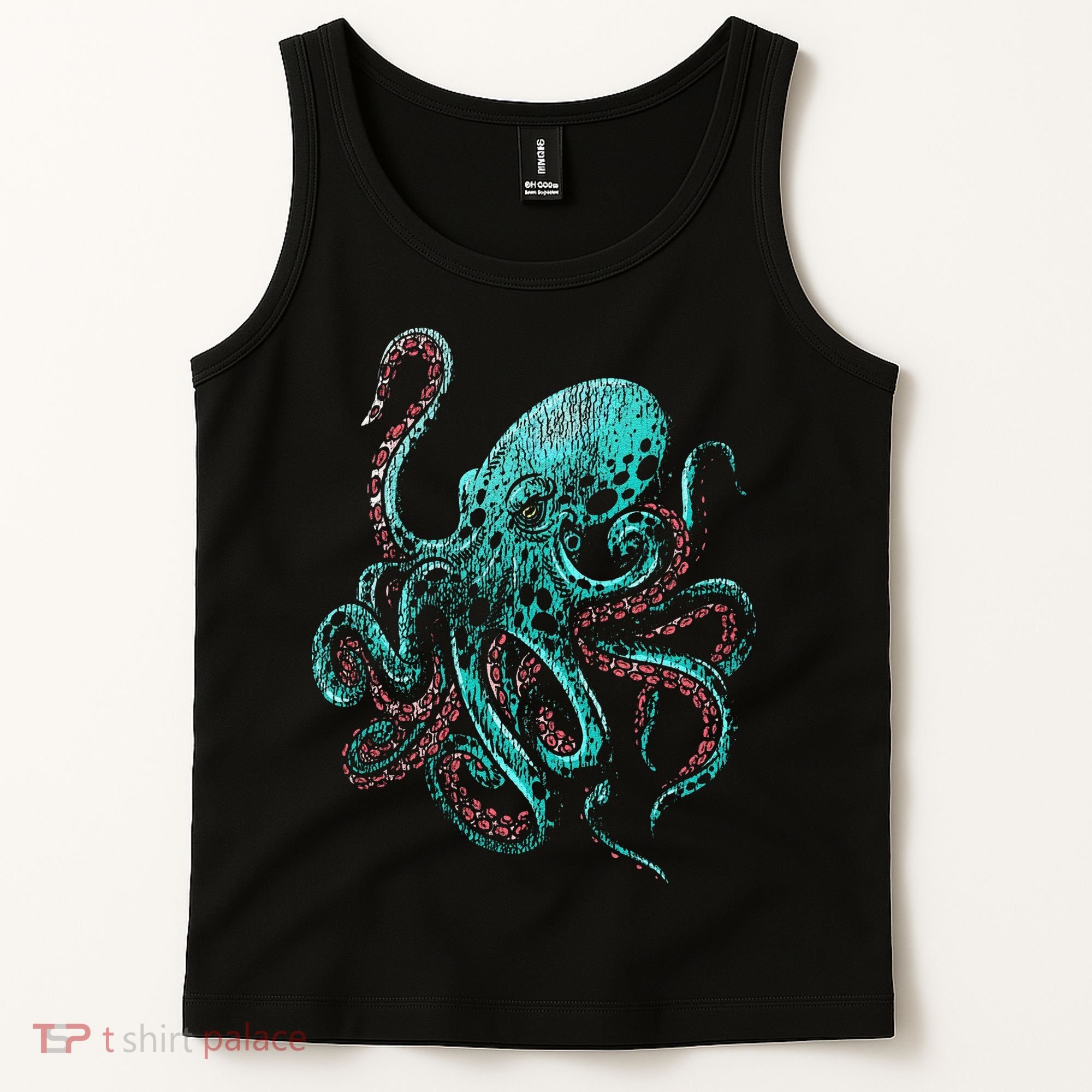 Funny Kraken Octopus Gift Tank Top