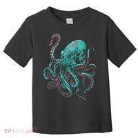 Funny Kraken Octopus Gift Toddler T-Shirt thumb 0