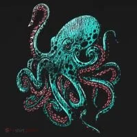 Funny Kraken Octopus Gift Women's Long Sleeve Shirt thumb 2