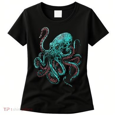 Funny Kraken Octopus Gift Women's T-Shirt