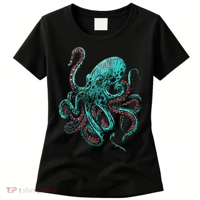 Funny Kraken Octopus Gift Women's T-Shirt