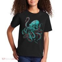 Funny Kraken Octopus Gift Kids T-Shirt thumb 2