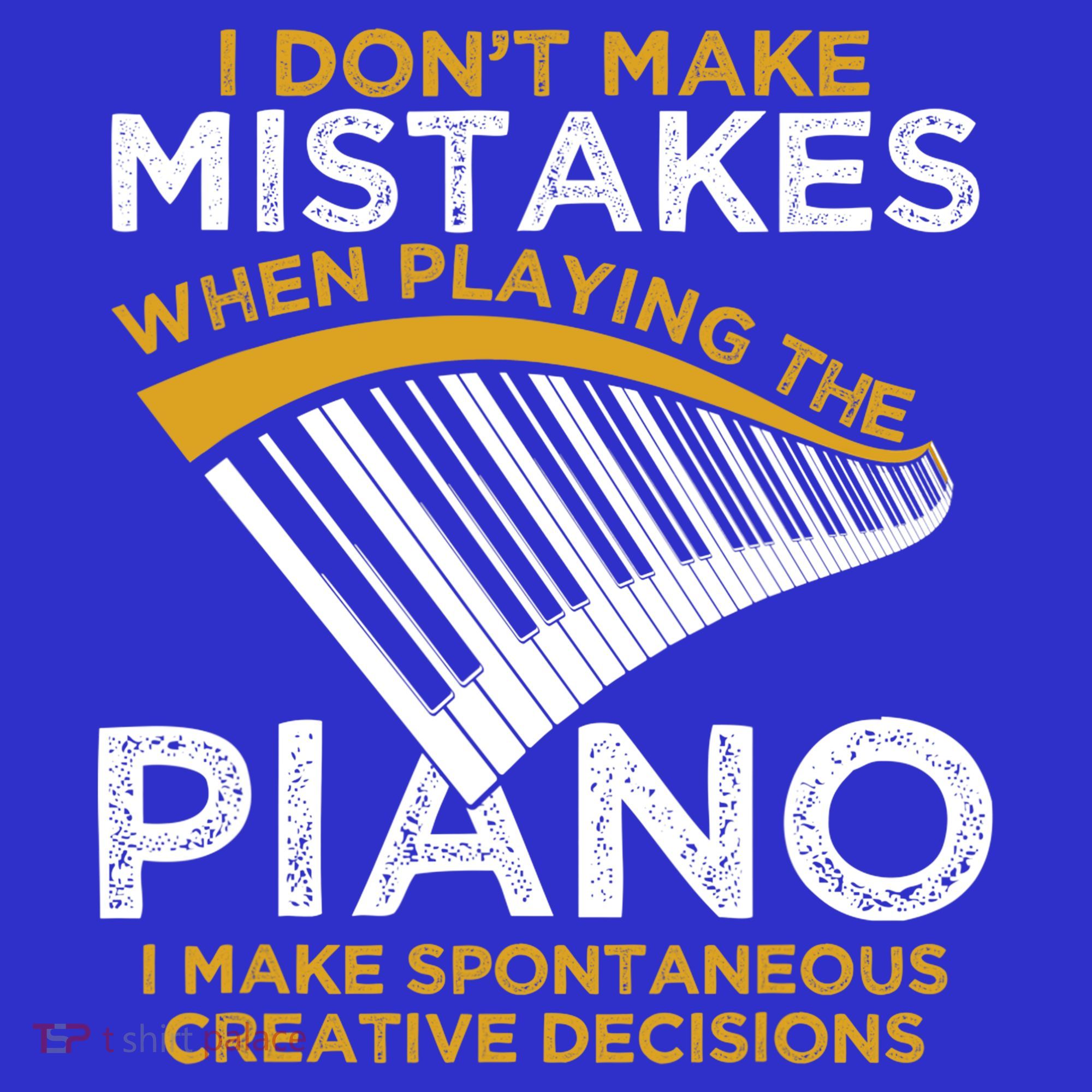 Funny Keyboard Pianist Gifts Funny Music Musician Piano Gift T-Shirt