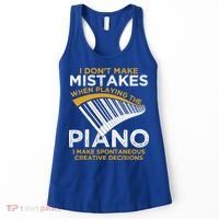 Funny Keyboard Pianist Gifts Funny Music Musician Piano Gift Women's Tank Top thumb 0