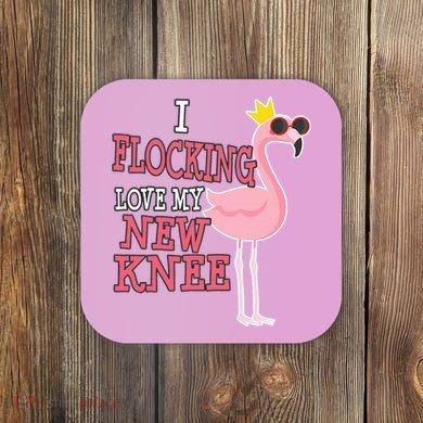 Funny Knee Replacement Surgery Get Well Coaster