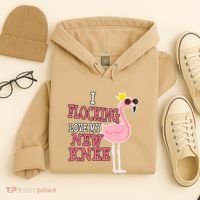 Funny Knee Replacement Surgery Get Well Hoodie thumb 4
