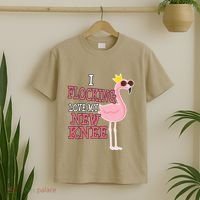 Funny Knee Replacement Surgery Get Well T-Shirt thumb 2