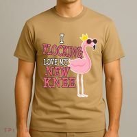 Funny Knee Replacement Surgery Get Well T-Shirt thumb 3