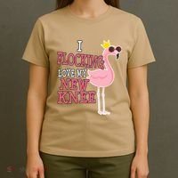 Funny Knee Replacement Surgery Get Well T-Shirt thumb 4