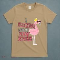 Funny Knee Replacement Surgery Get Well T-Shirt thumb 5