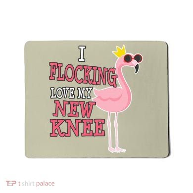 Funny Knee Replacement Surgery Get Well Mousepad