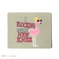 Funny Knee Replacement Surgery Get Well Mousepad thumb 0