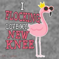 Funny Knee Replacement Surgery Get Well Toddler Hoodie thumb 2