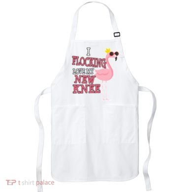 Funny Knee Replacement Surgery Get Well Apron