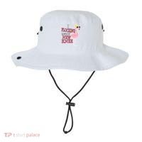 Funny Knee Replacement Surgery Get Well Bucket Hat thumb 0