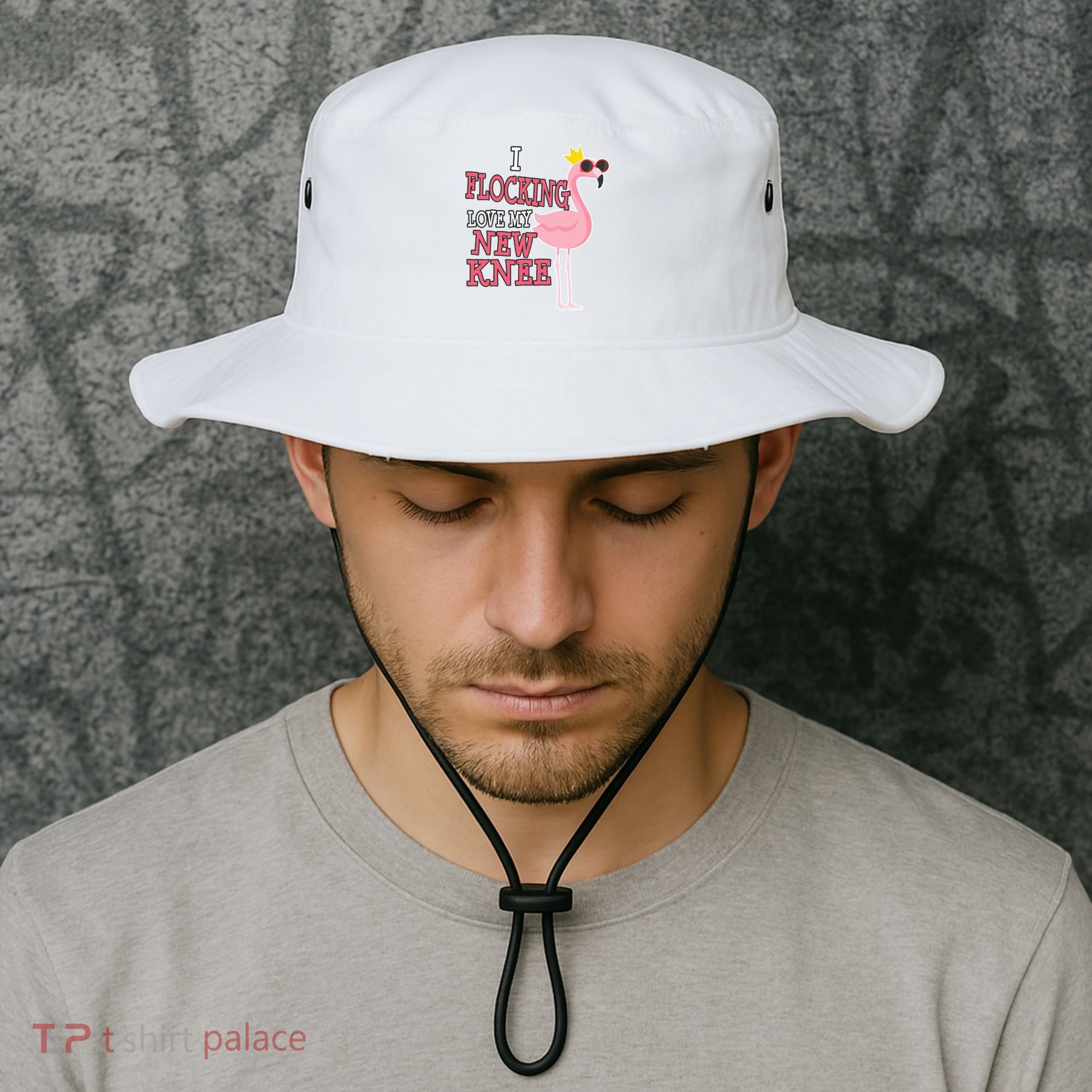Funny Knee Replacement Surgery Get Well Bucket Hat