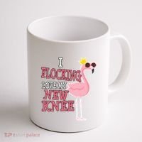 Funny Knee Replacement Surgery Get Well Coffee Mug thumb 1