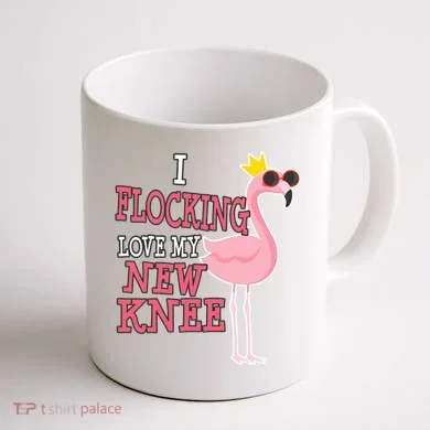 Funny Knee Replacement Surgery Get Well Coffee Mug back