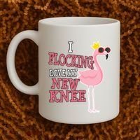 Funny Knee Replacement Surgery Get Well Coffee Mug thumb 2