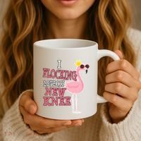 Funny Knee Replacement Surgery Get Well Coffee Mug thumb 3