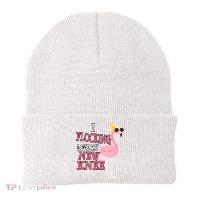 Funny Knee Replacement Surgery Get Well Beanie