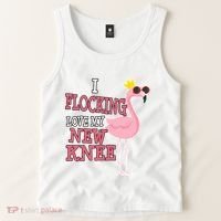 Funny Knee Replacement Surgery Get Well Tank Top thumb 2