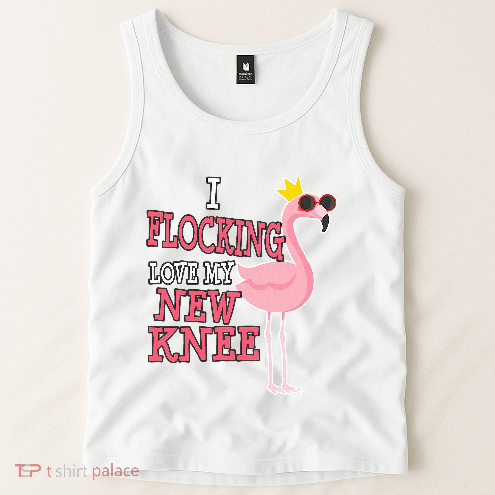 Funny Knee Replacement Surgery Get Well Tank Top