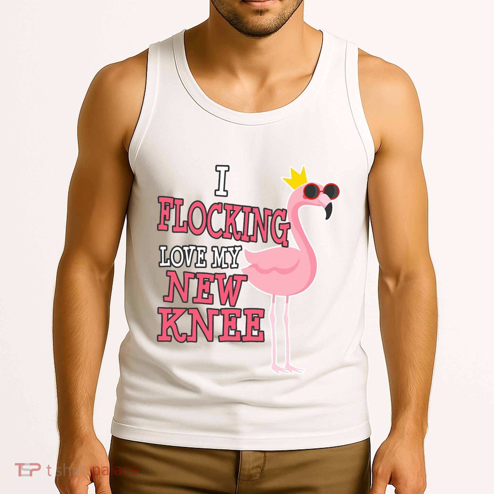 Funny Knee Replacement Surgery Get Well Tank Top