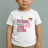 Funny Knee Replacement Surgery Get Well Toddler T-Shirt thumb 2