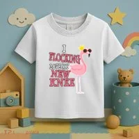 Funny Knee Replacement Surgery Get Well Toddler T-Shirt thumb 3