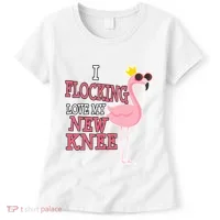 Funny Knee Replacement Surgery Get Well Women's T-Shirt thumb 0