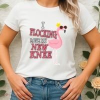 Funny Knee Replacement Surgery Get Well Women's T-Shirt thumb 2