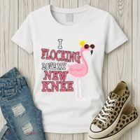 Funny Knee Replacement Surgery Get Well Women's T-Shirt thumb 3