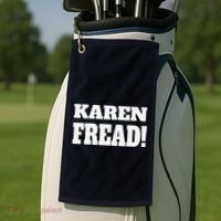 Free Karen Read Fread Karen Read Golf Towel thumb 2