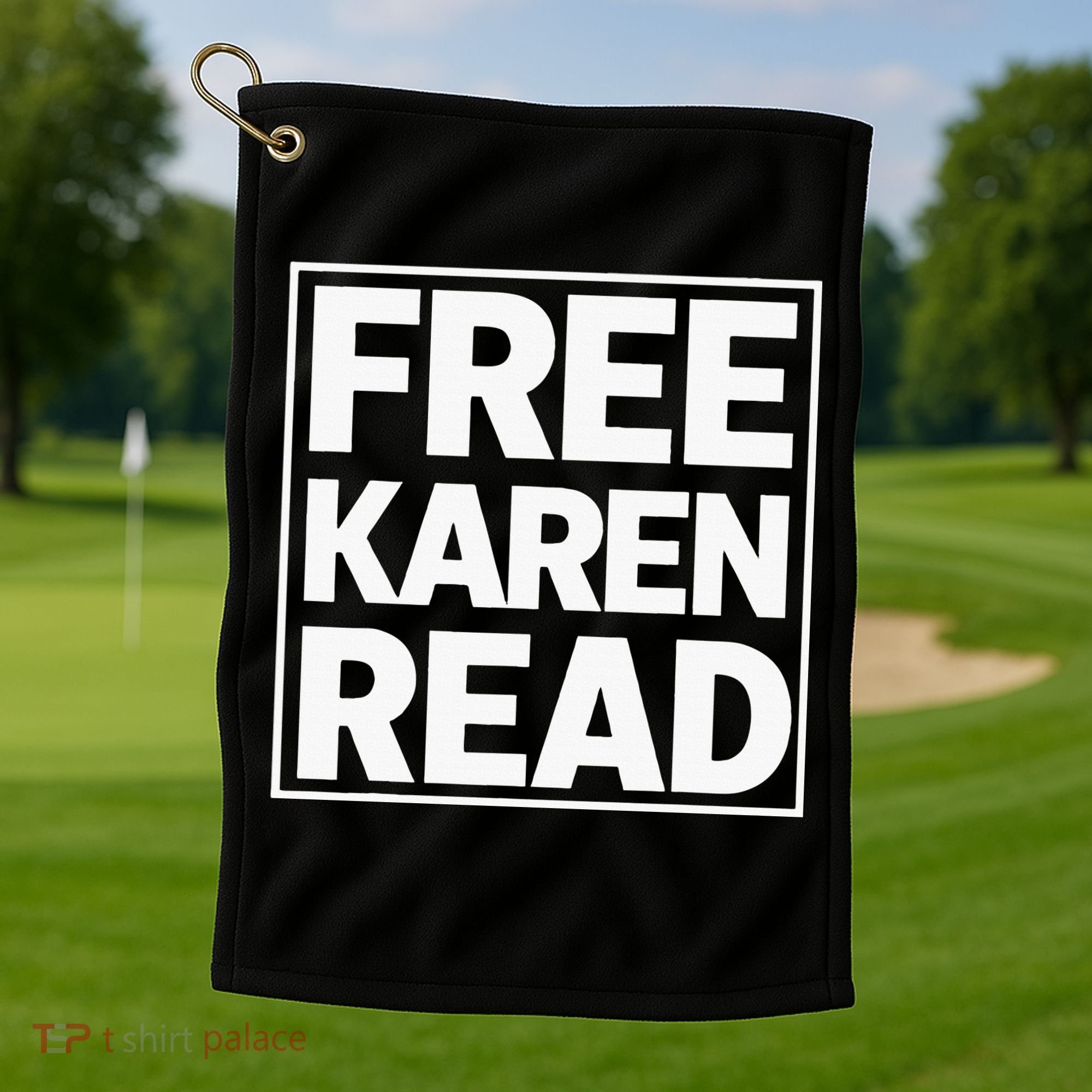 Free Karen Read Golf Towel