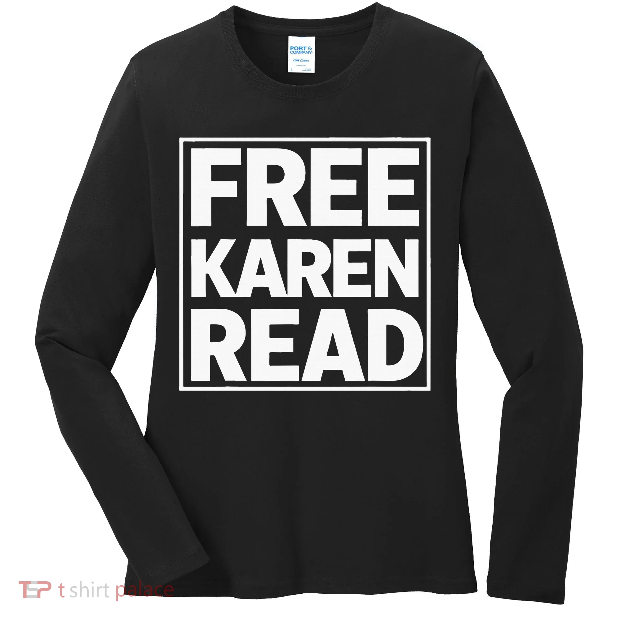 Free Karen Read Women's Long Sleeve Shirt