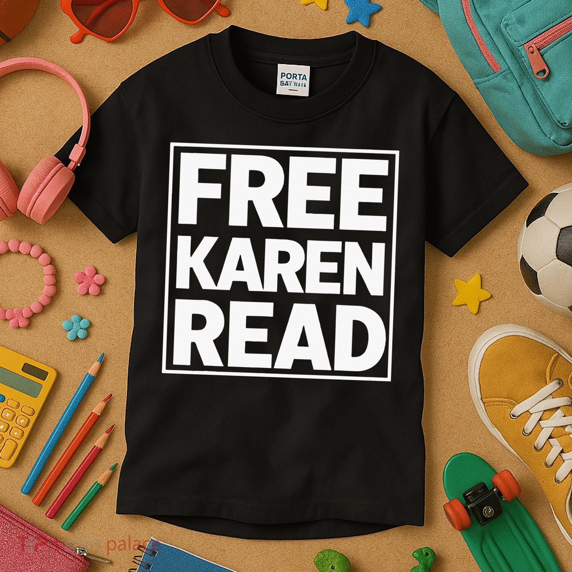 Free Karen Read Kids T-Shirt