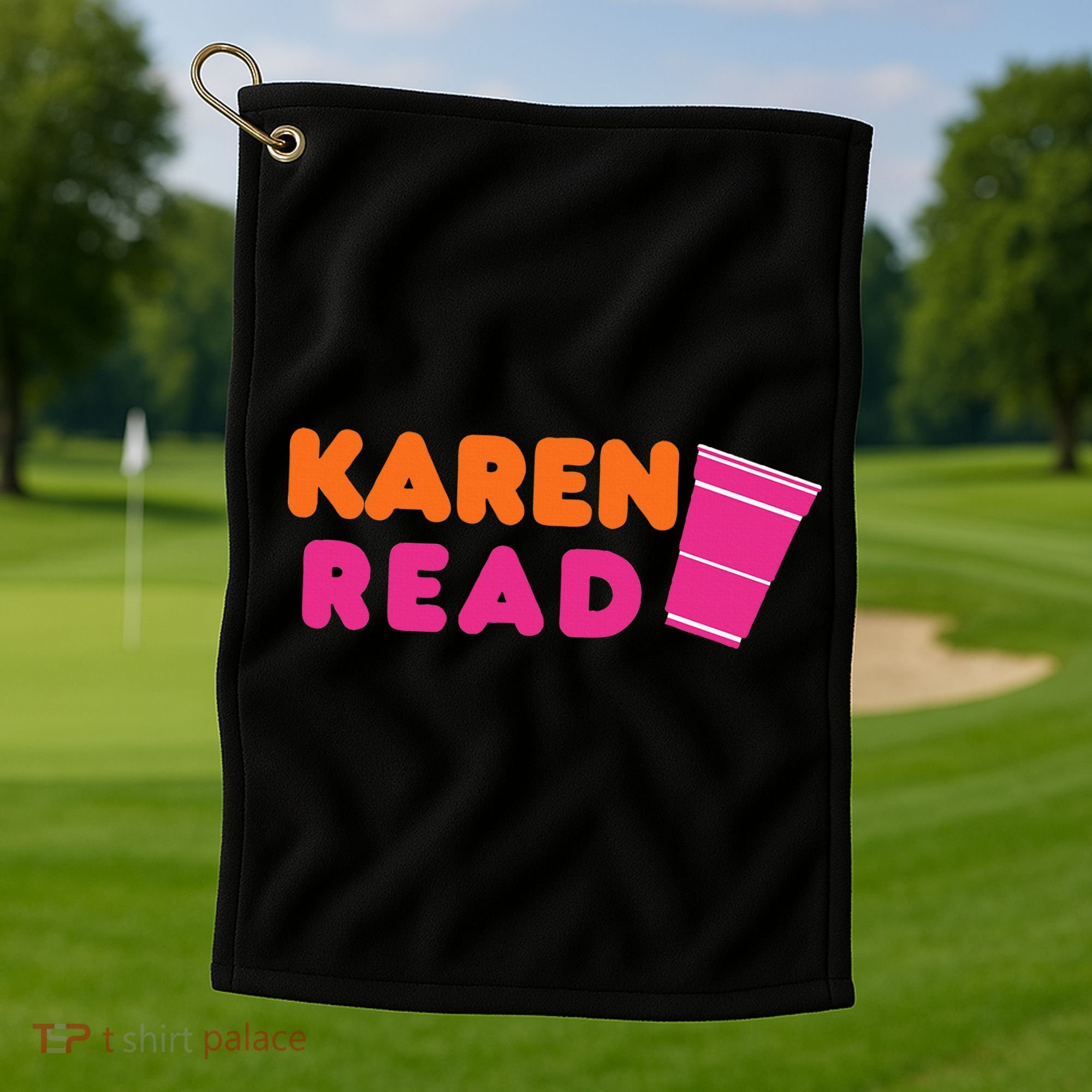 Free Karen Read Golf Towel