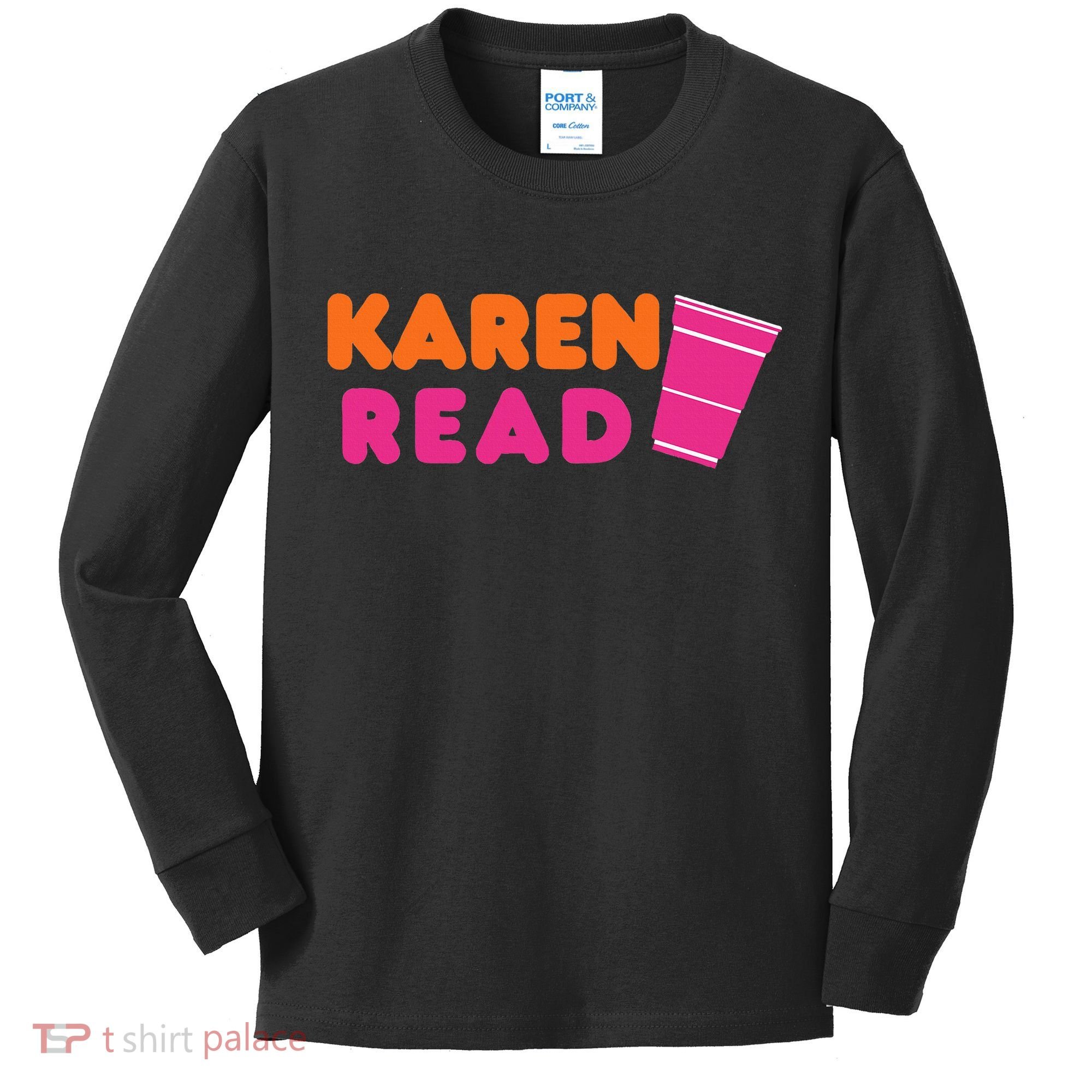 Free Karen Read Kids Long Sleeve Shirt
