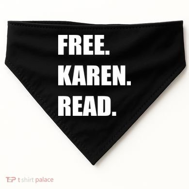 Free Karen Read USA-Made Doggie Bandana
