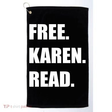 Free Karen Read Golf Towel