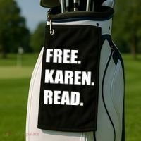 Free Karen Read Golf Towel thumb 2