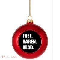 Free Karen Read Plastic Christmas Ball Ornament thumb 0