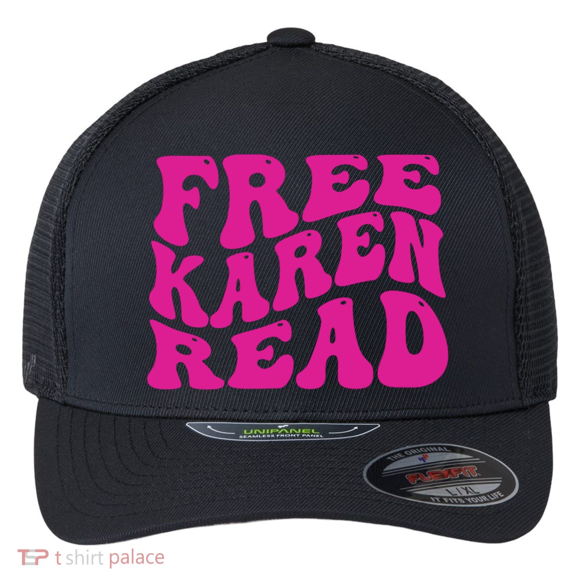 Free Karen Read Flexfit Unipanel Trucker Cap