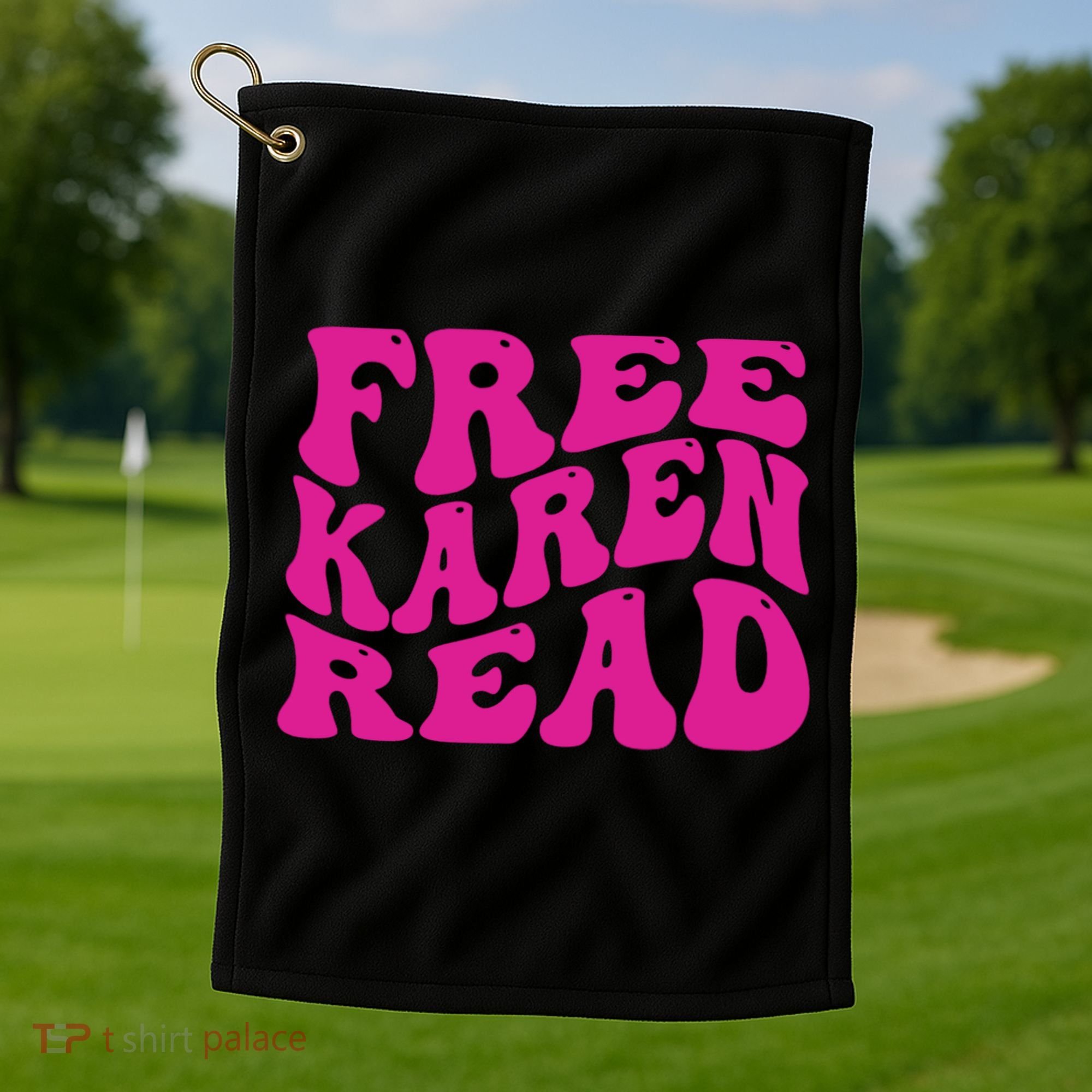 Free Karen Read Golf Towel