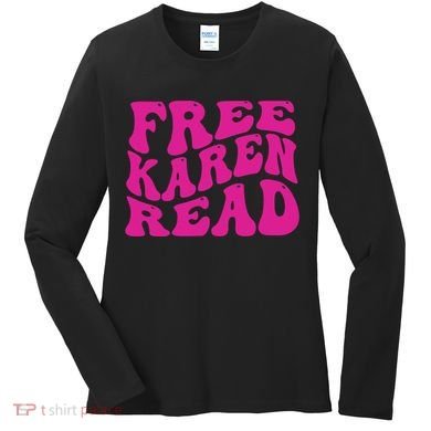 Free Karen Read Women's Long Sleeve Shirt