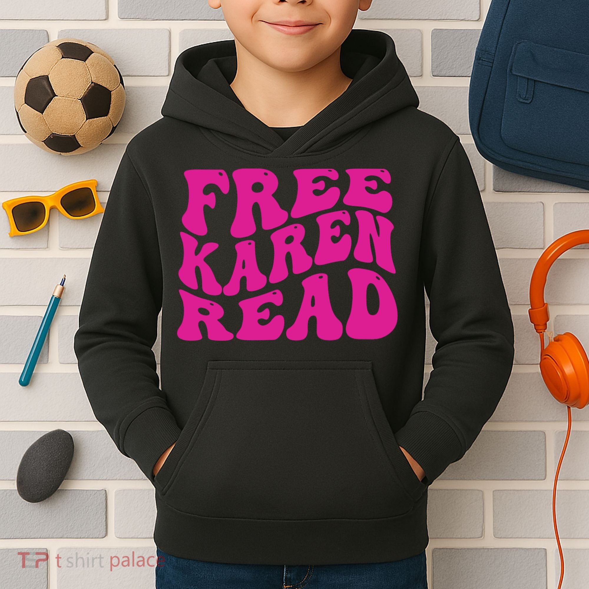 Free Karen Read Kids Hoodie