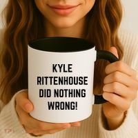 Free Kyle Rittenhouse Kyle Rittenhouse Did Nothing Wrong Coffee Mug thumb 3