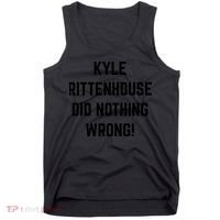 Free Kyle Rittenhouse Kyle Rittenhouse Did Nothing Wrong Tank Top thumb 0